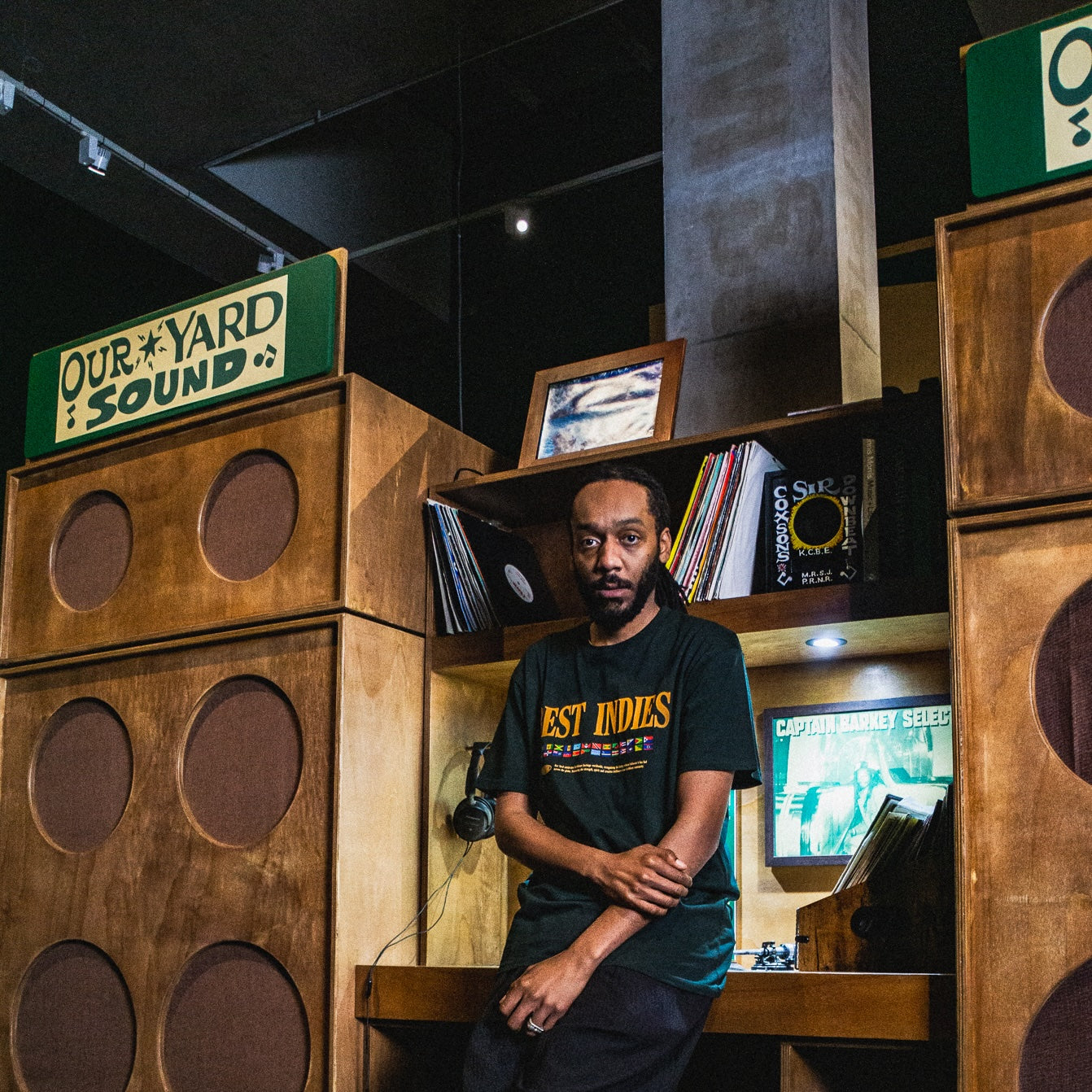 (Front Print) Best Indies - Pine Green T-Shirt