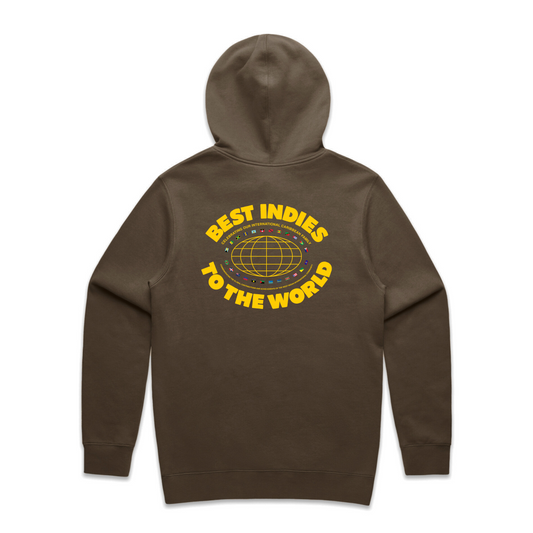 Best Indies To The World - Walnut Hoodie