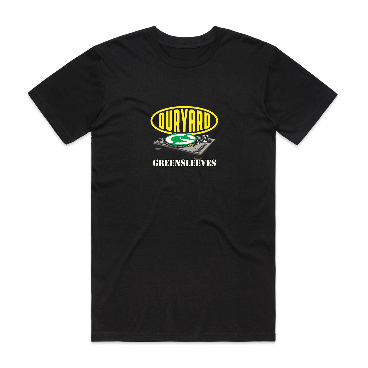 Greensleeves x Our Yard - Deck Pressure (Black) T-Shirt