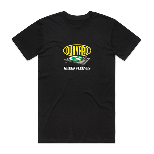 Greensleeves x Our Yard - Deck Pressure (Black) T-Shirt