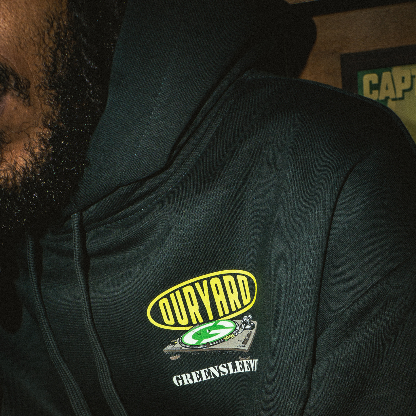 Greensleeves x Our Yard - Selecta (Pine Green) Hoodie