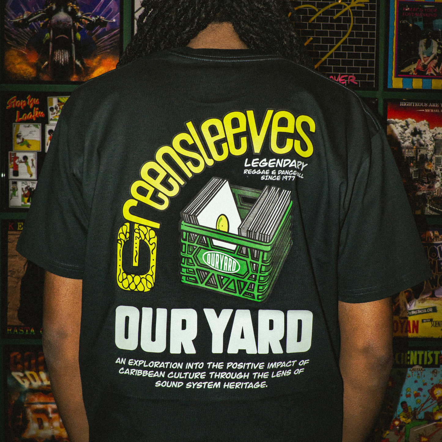 Greensleeves x Our Yard - Selecta (Pine Green) T-Shirt
