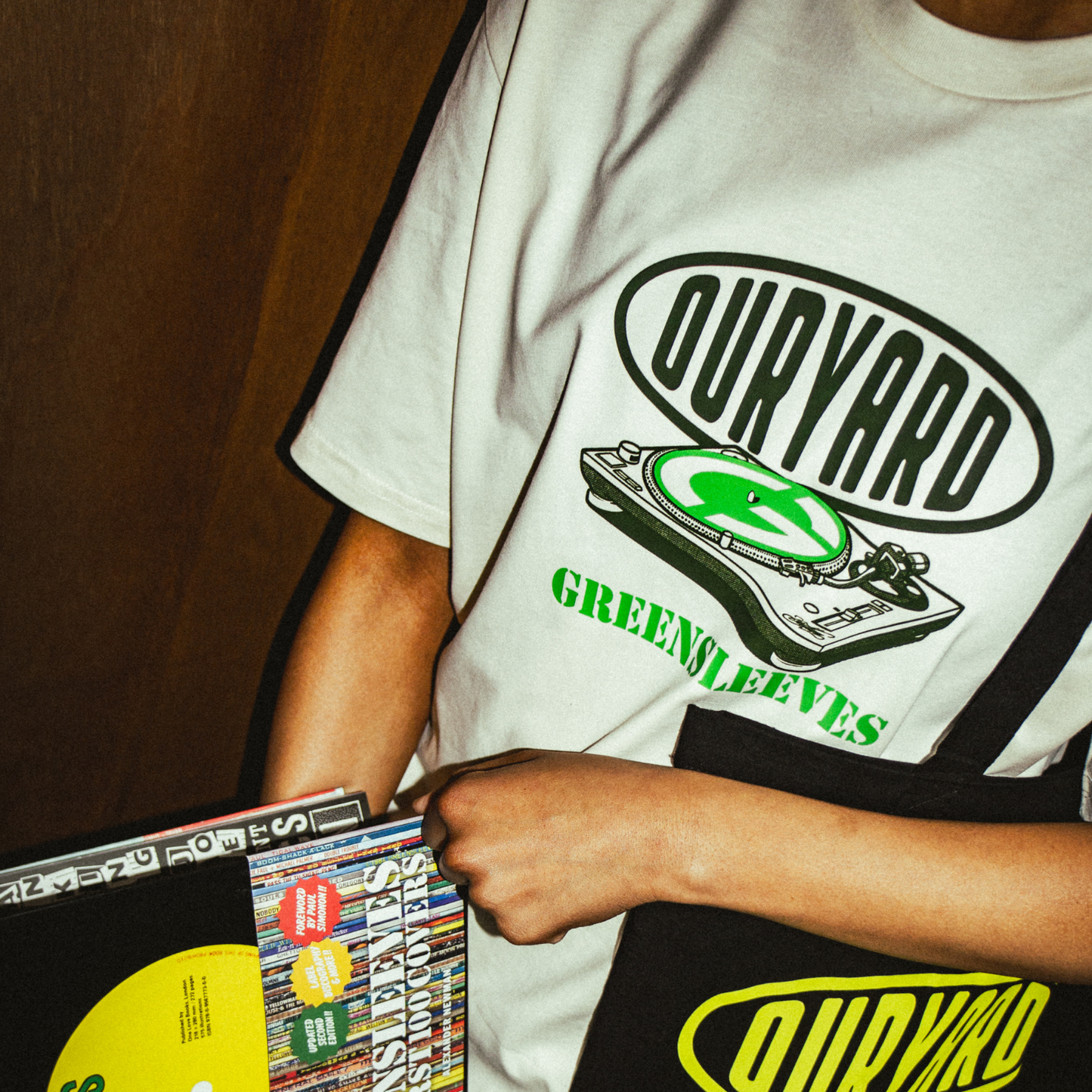 Greensleeves x Our Yard - Deck Pressure (Ecru) T-Shirt
