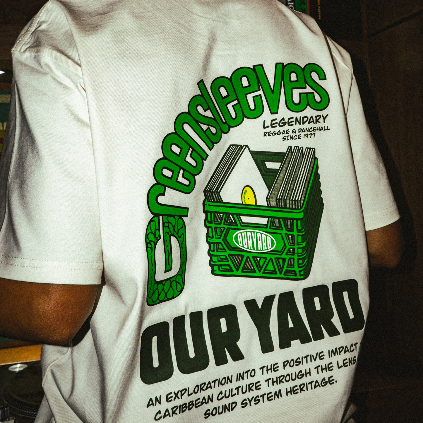 Greensleeves x Our Yard - Selecta (Ecru) T-Shirt