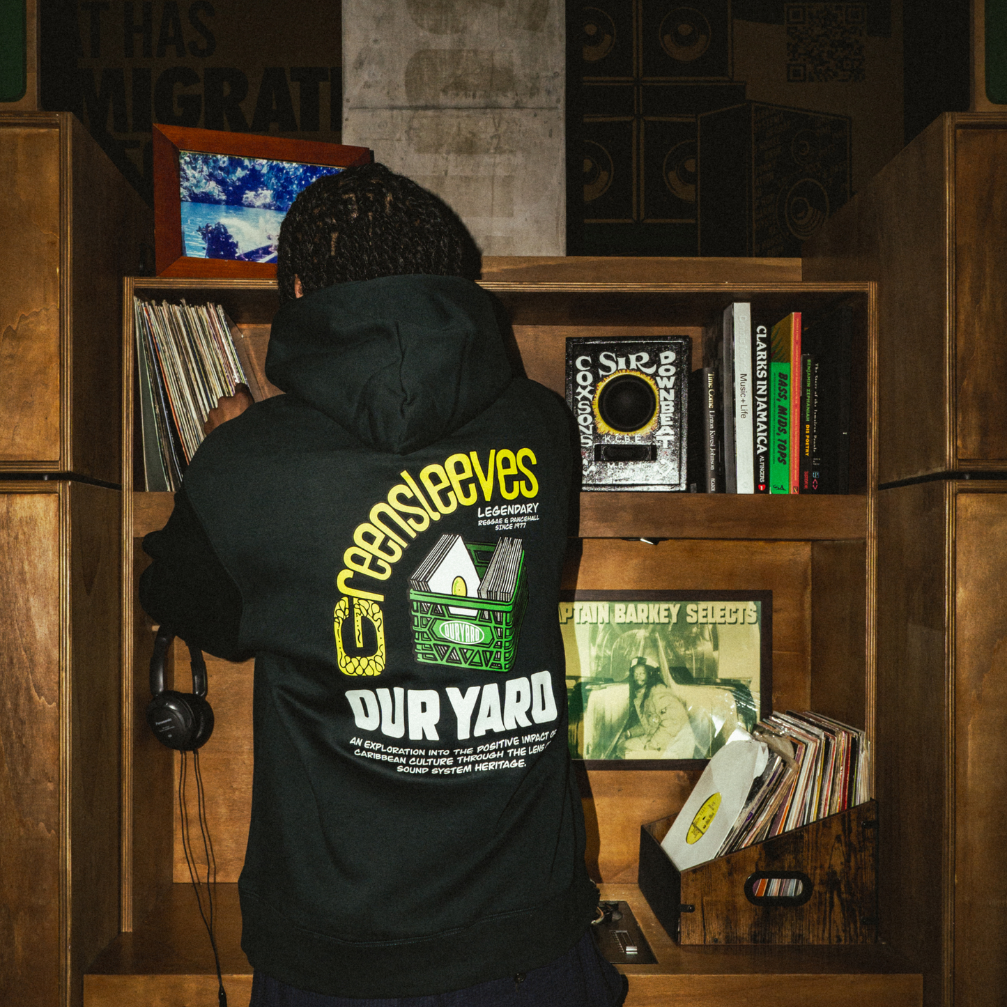 Greensleeves x Our Yard - Selecta (Black) Hoodie