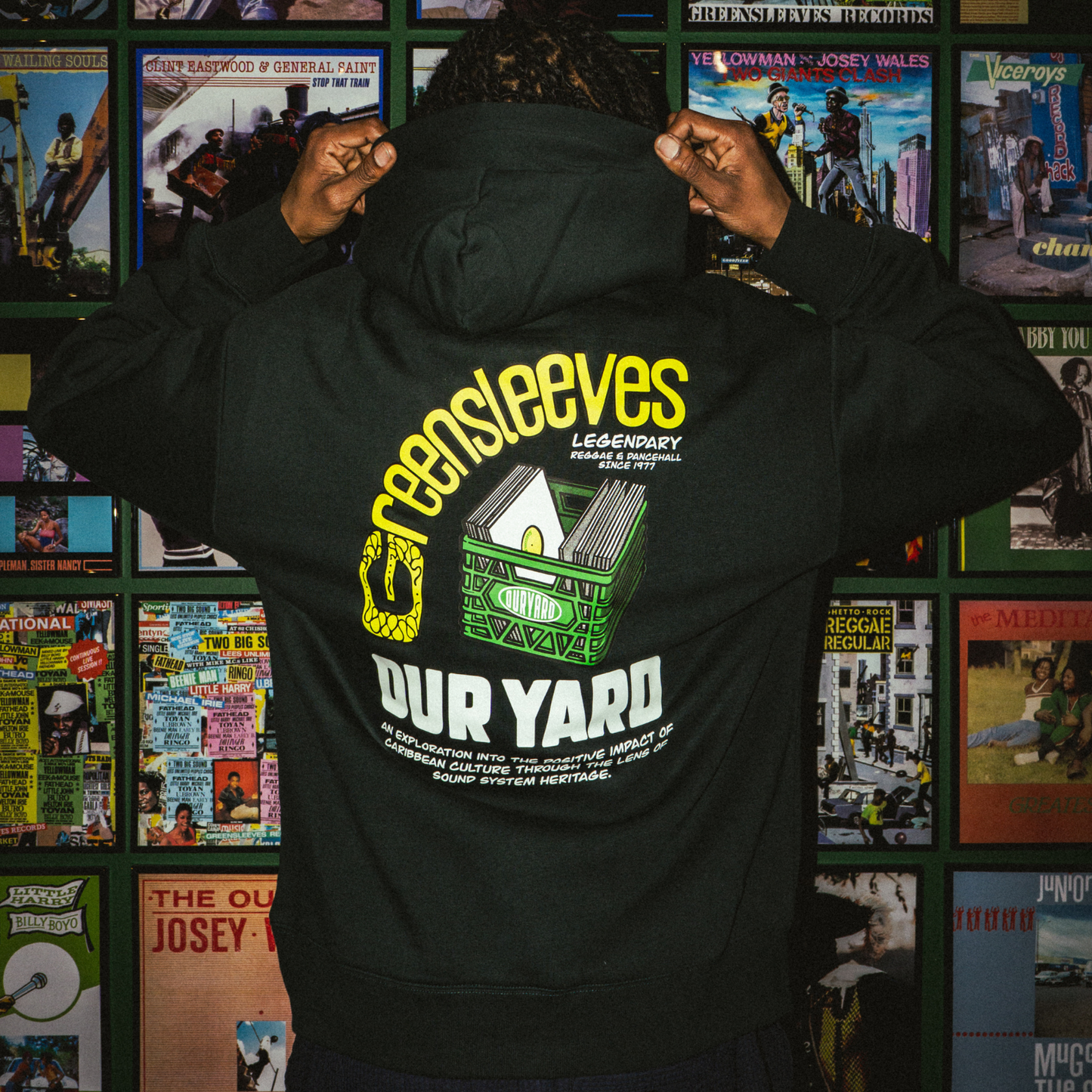 Greensleeves x Our Yard - Selecta (Pine Green) Hoodie