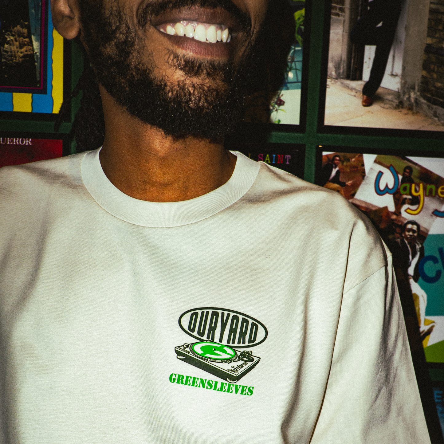 Greensleeves x Our Yard - Selecta (Ecru) T-Shirt