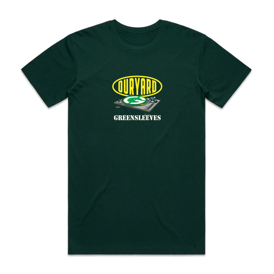 Greensleeves x Our Yard - Deck Pressure (Pine Green) T-Shirt