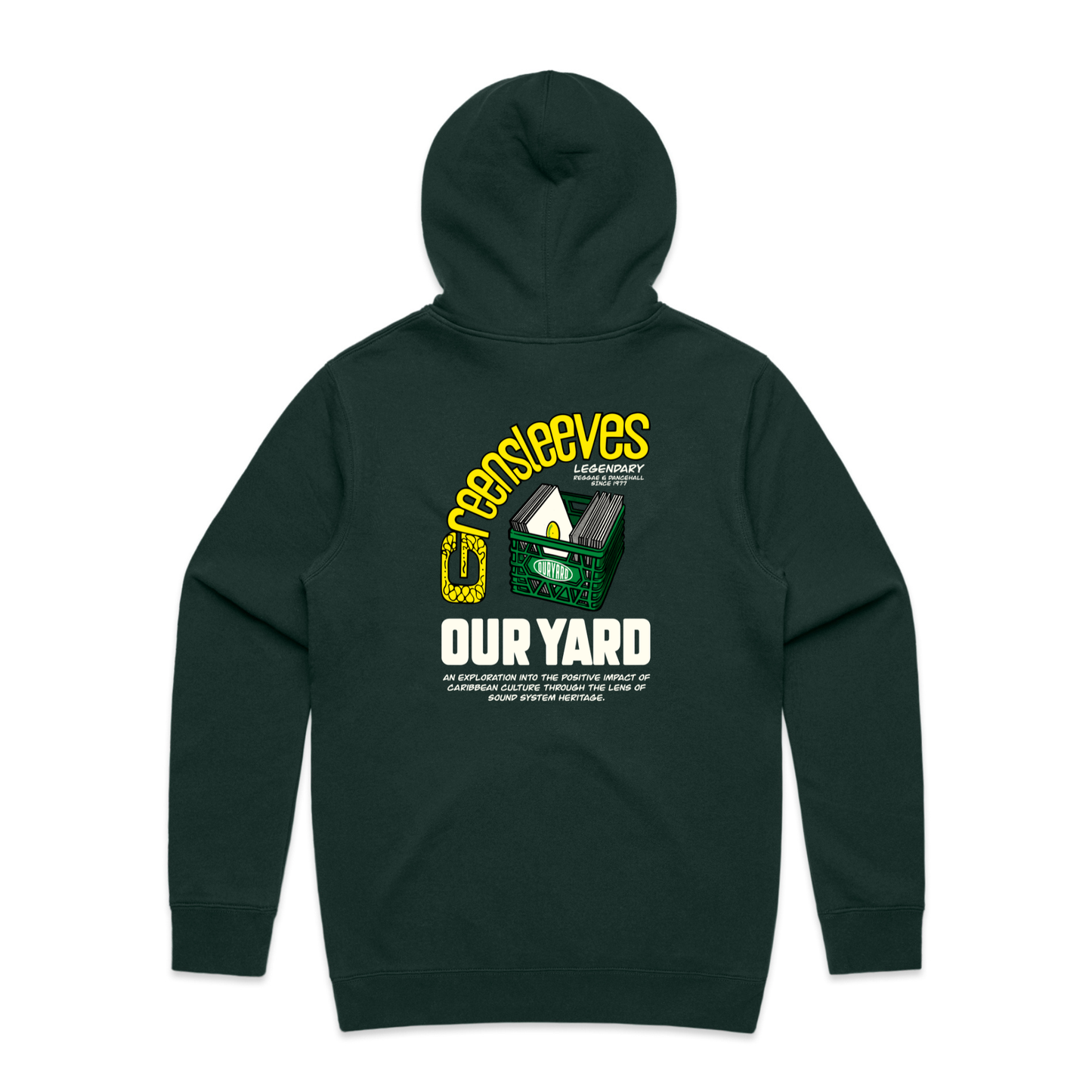 Greensleeves x Our Yard - Selecta (Pine Green) Hoodie